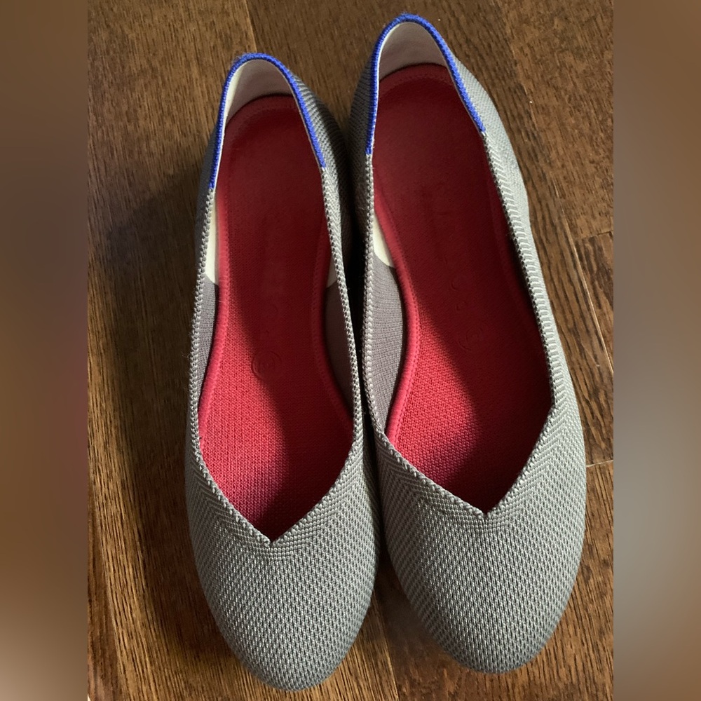 Rothy’s Gray Flats-8.5
